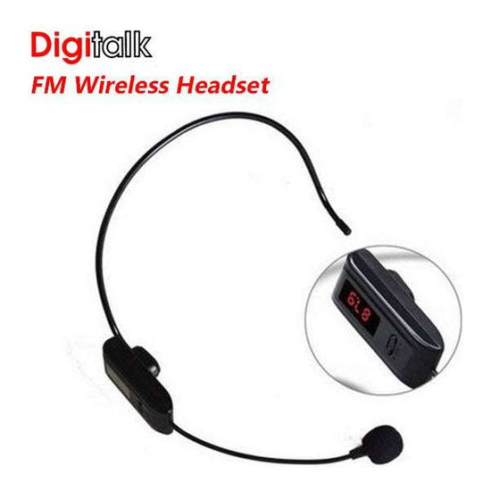 Digitalk FM Wireless Headset FOR F-37B