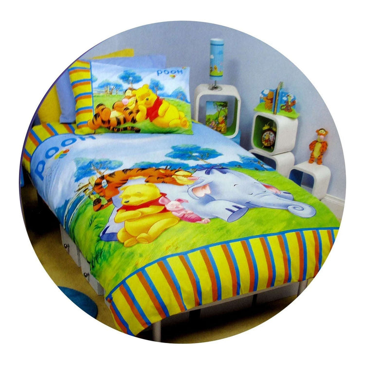 Disney Winnie The Pooh Quilt Cover Set Tiger &amp; Pooh Single