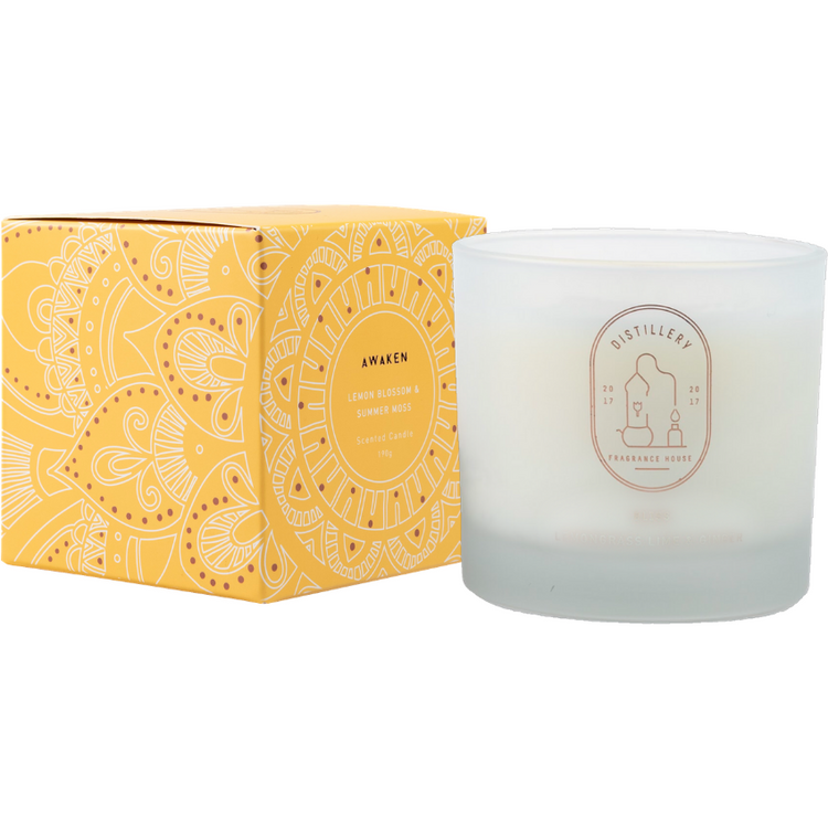 DISTILLERY SOY CANDLE 190G &amp; 450G- VARIOUS FRAGRANCES