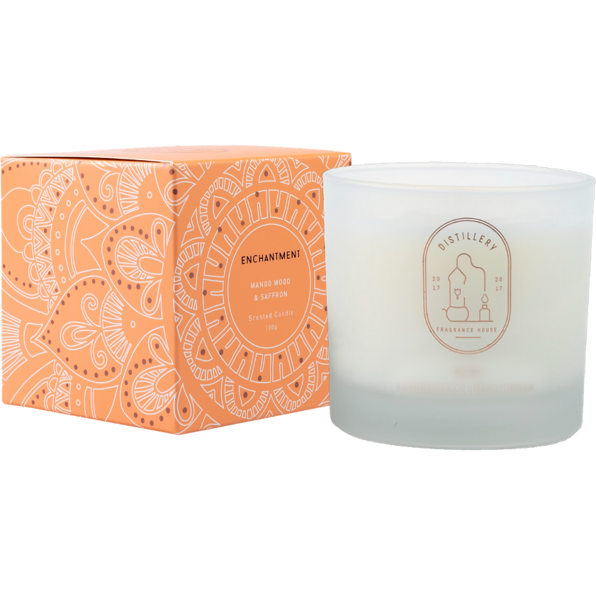 DISTILLERY SOY CANDLE 190G &amp; 450G- VARIOUS FRAGRANCES