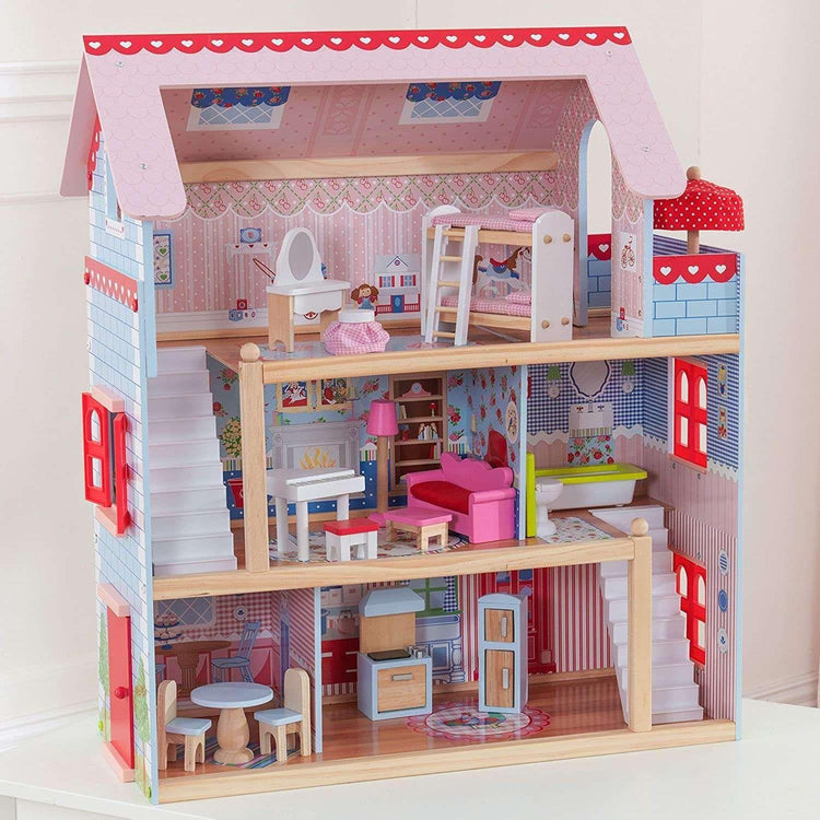 Doll Cottage with Furniture for kids (Model 1) - Magdasmall