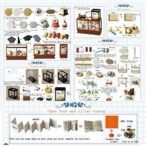 Dollhouse Miniature with Furniture Kit Plus Dust Proof and Music Movement - Rosa Garden Tea - Magdasmall