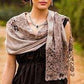 Elegant Lace Insert Shawl - Magdasmall