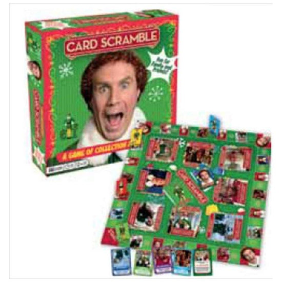 Elf Card Scramble Board Game - Magdasmall