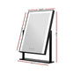 Embellir Makeup Mirror 25x30cm with Led light Lighted Standing Mirrors Black