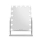 Embellir Makeup Mirror 40X50cm Hollywood with Light Round 360&deg; Rotation 15 LED