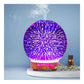 Essential Oil Aroma Diffuser - 100ml Mirror Ball 3D Fireworks Mist Humidifier