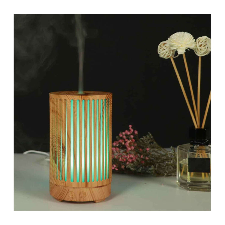 Essential Oil Aroma Diffuser - 200ml Remote Cylinder Aromatherapy Air Humidifier