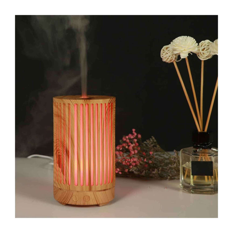 Essential Oil Aroma Diffuser - 200ml Remote Cylinder Aromatherapy Air Humidifier