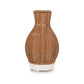 Essential Oil Aroma Diffuser and Remote - 100ml Rattan Vase Mist Humidifier