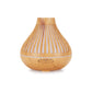 Essential Oil Aroma Diffuser and Remote - 500ml Flat Top Wood Mist Humidifier