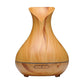 Essential Oil Aroma Diffuser Tulip Light Wood Colour Ultrasonic Mist Humidifier