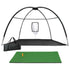 Everfit 3.5M Golf Practice Net with Driving Mat Training Target Hitting Mat