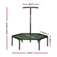 Everfit 48inch Hexagon Trampoline Kids Exercise Adjustable Handrail Green