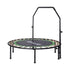 Everfit 48inch Round Trampoline Kids Exercise Fitness Adjustable Handrail Green