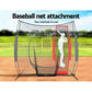 Everfit Baseball Pitching Kit with Rack Rebound Net Softball Training Aid