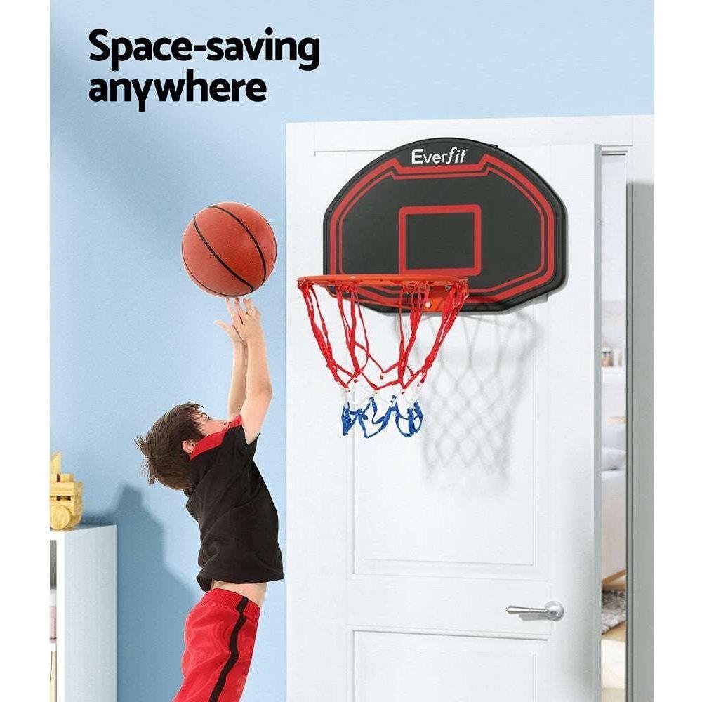 Everfit Basketball Hoop Door Wall Mounted Kids Sports Backboard Indoor Outdoor