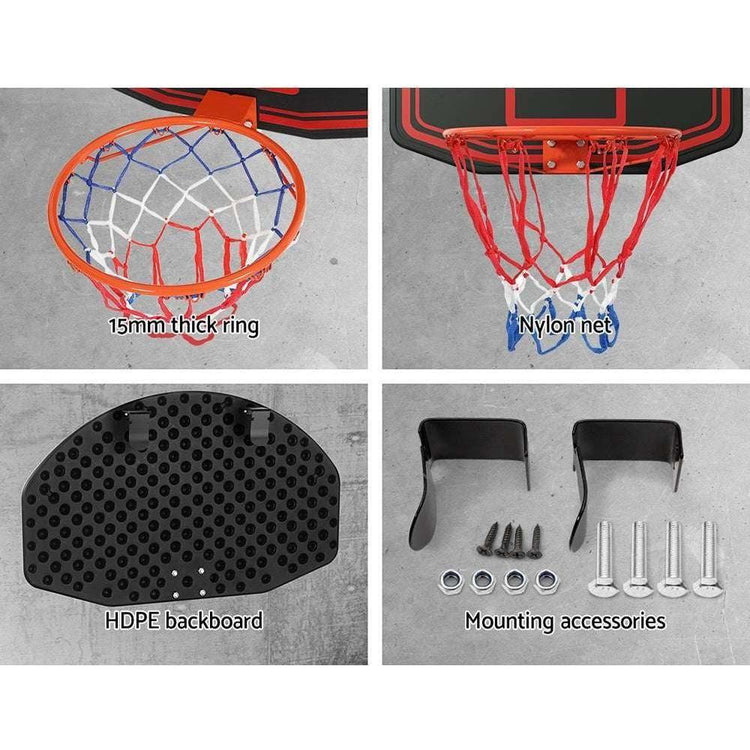 Everfit Basketball Hoop Door Wall Mounted Kids Sports Backboard Indoor Outdoor