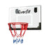 Everfit Mini Basketball Hoop Door Wall Mounted Kids Sport Backboard Indoor Black