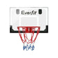 Everfit Mini Basketball Hoop Door Wall Mounted Kids Sport Backboard Indoor Black