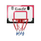 Everfit Mini Basketball Hoop Door Wall Mounted Kids Sports Backboard Indoor Red