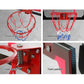 Everfit Mini Basketball Hoop Door Wall Mounted Kids Sports Backboard Indoor Red