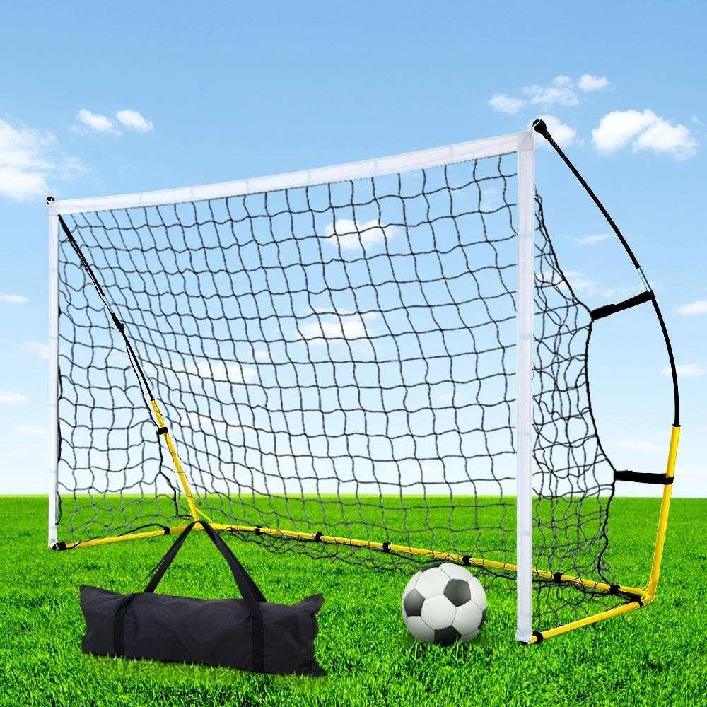 Everfit Portable Soccer Football Goal Net Kids Outdoor Training Sports 3.6M XL - Magdasmall