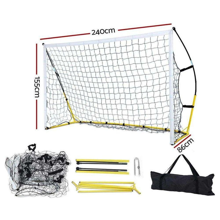 Everfit Portable Soccer Football Goal Net Kids Outdoor Training Sports - Magdasmall