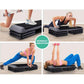 Everfit Set of 2 Aerobic Step Risers Exercise Stepper Block Fitness Gym Workout Bench