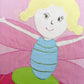 Fairies Embroidered Quilt Cover Set Single - Magdasmall