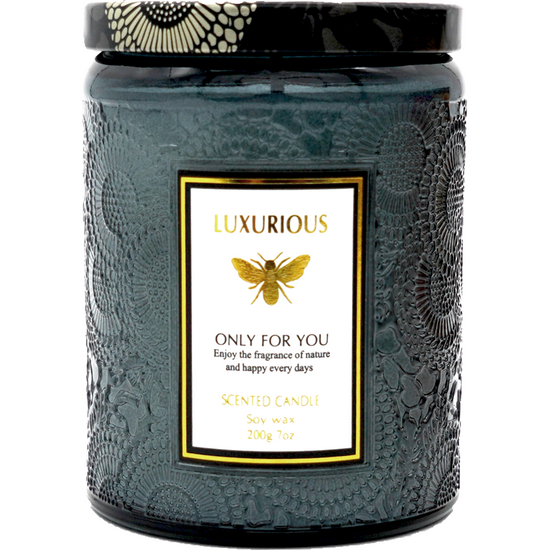 Faubourg Embossed Scented Candle misty forest