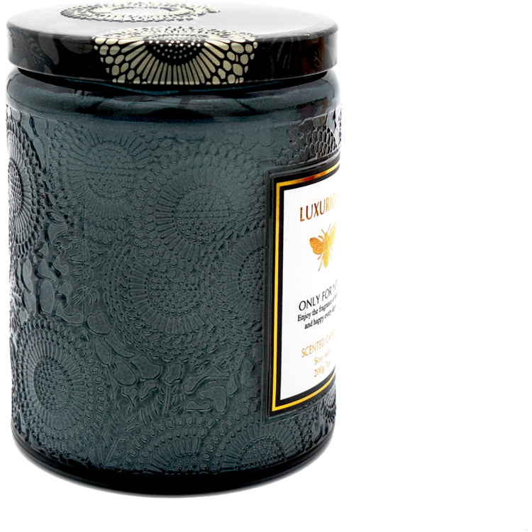 Faubourg Embossed Scented Candle misty forest