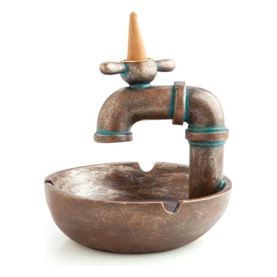 Faucet Backflow Incense Burner & Ashtray