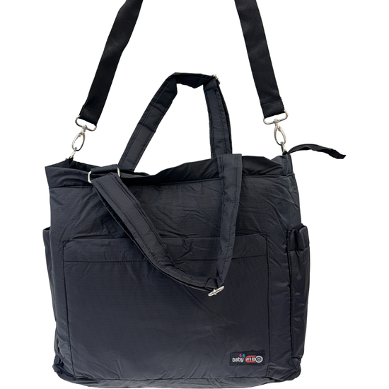 FIB Baby Nappy Bag Diaper Maternity Milk Changing Travel Tote - Black