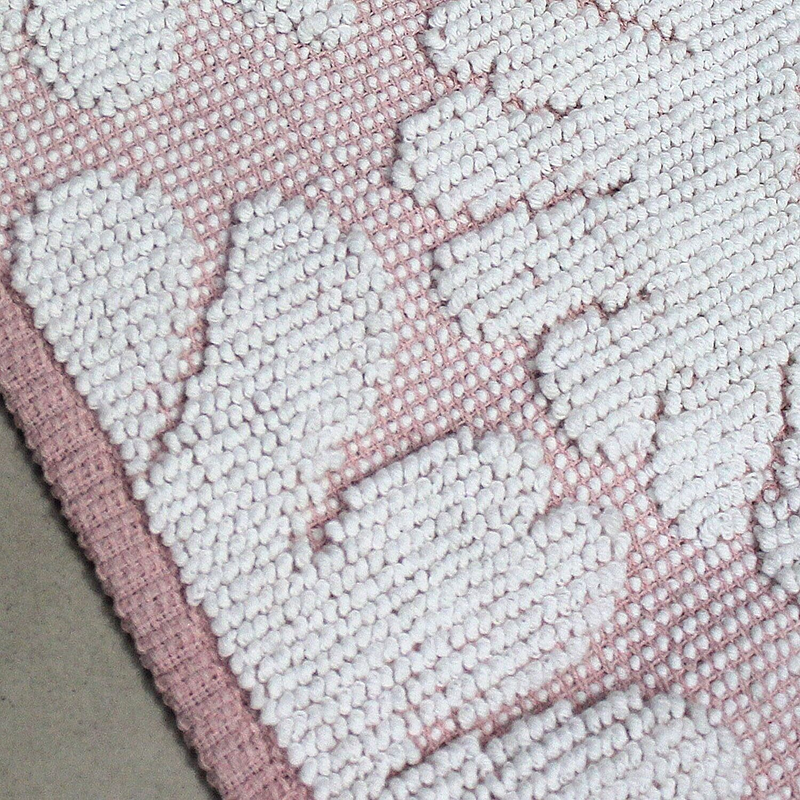 Floral Pink Kids Tufted Bathmat - Magdasmall