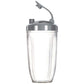 For Nutribullet Colossal Large Big Cup + Fliptop Lid - 600 and 900 Models