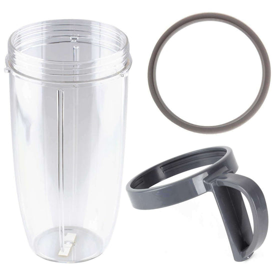 For Nutribullet Colossal Large Cup +Handheld Ring + Grey Seal - 900 600 Models