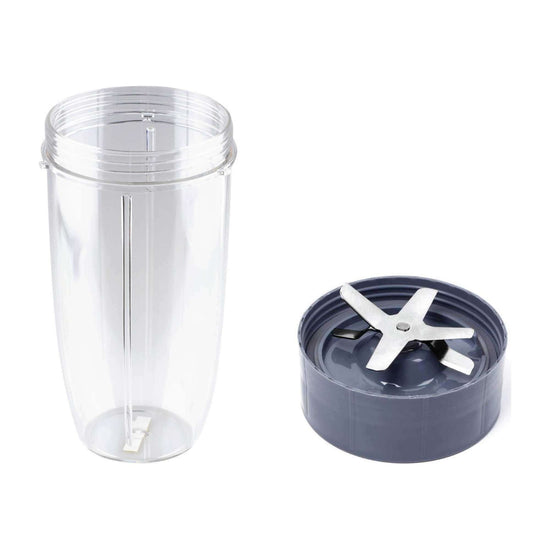 For Nutribullet Extractor Blade + Tall Cup - Suits All Nutri 600 900 Models