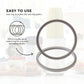 For Nutribullet Grey Gasket Seal Ring - Suits New 600 W 1200 W 900 W