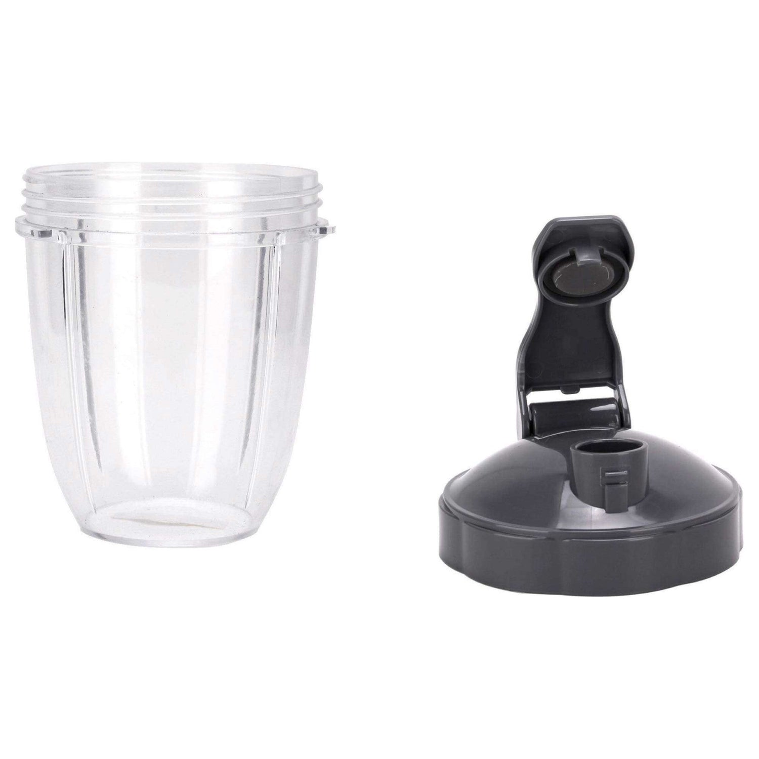 For Nutribullet Short Cup + Fliptop Lid - Suits Nutribullet 600 and 900 Models