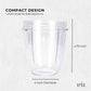 For Nutribullet Small Short Little 18 Oz Cup - For 600W + 900W Model Replacement