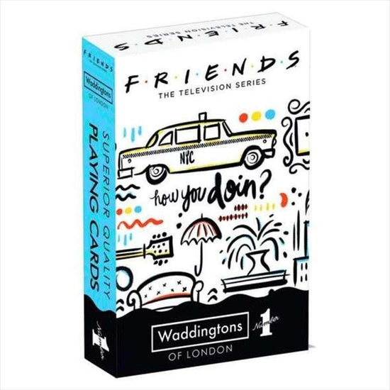 Friends Waddingtons Number 1 Playing Cards - Magdasmall