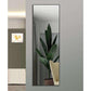 Full-Length Mirror Long Standing for Bedroom and Bathroom (106 x 35 cm, Black)