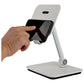 Full Motion 3 in 1 Smartphone Tablet and Notebook Holder White