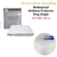 Fully Fitted Terry Waterproof Mattress Protector 30cm Wall - Magdasmall