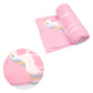 Funky Cute Polar Fleece Throw Rug Pink Unicorn - Magdasmall