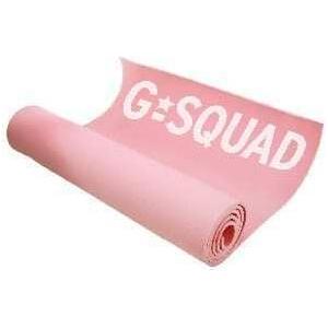 G-Squad Yoga Mat Pad Exercise Fitness Pilates Gym Non-Slip - Pink