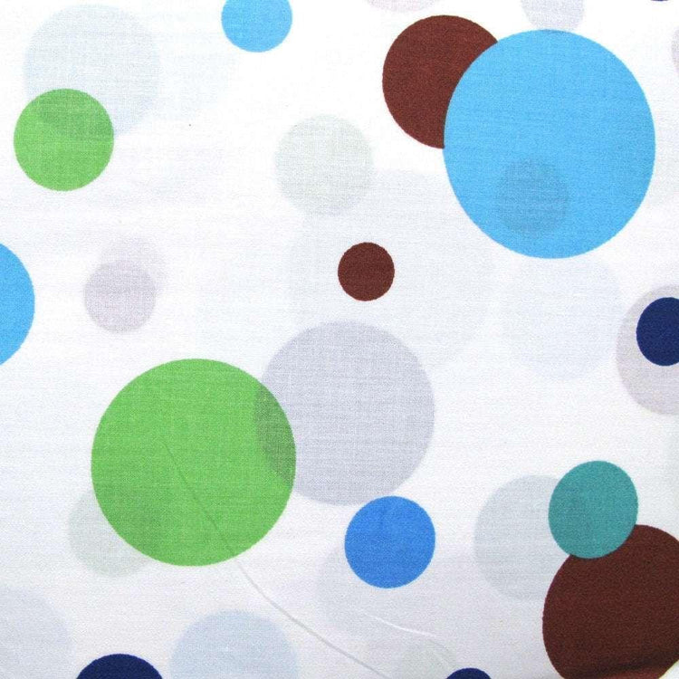 Galaxy Dots Blue Quilt Cover Set Queen - Magdasmall