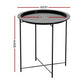 Gardeon Coffee Side Table Steel Outdoor Furniture Indoor Desk Patio Garden