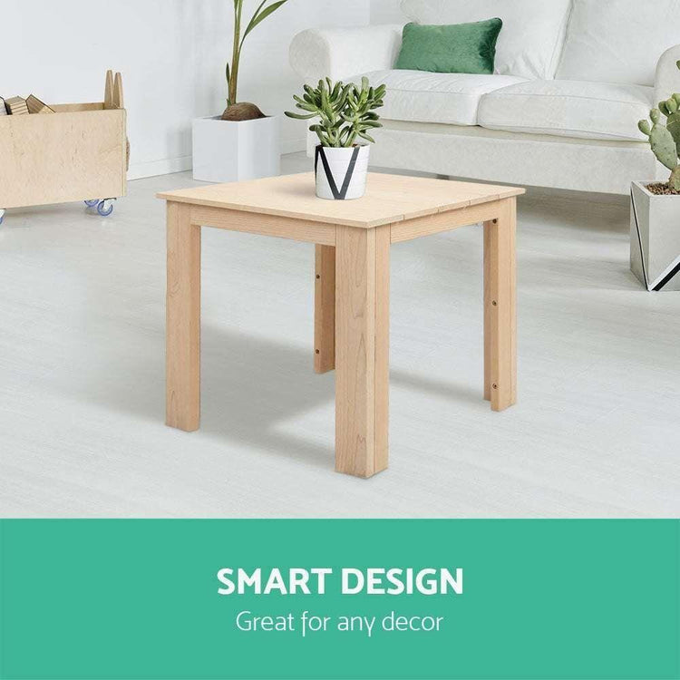 Gardeon Wooden Outdoor Side Beach Table - Magdasmall